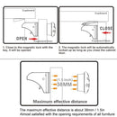 12+3 Pcs Magnetic Child Lock Children Protection Baby Safety Lock Drawer Latch Cabinet Door Lock Limiter Infant Security Locks