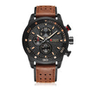 Reloj elegante CURREN 2017 para hombre, reloj de cuarzo de marca de lujo para hombre, reloj resistente al agua, relojes de pulsera para hombre, reloj Masculino, reloj para hombre