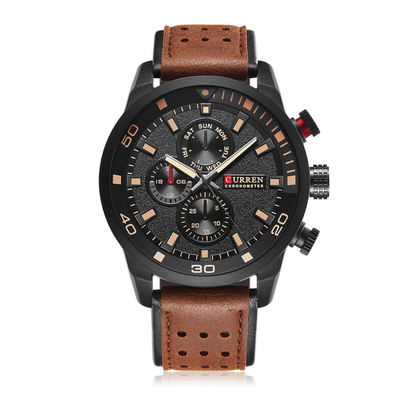 2017 CURREN Stilvolle Uhr Herren Luxusmarke Herren Quarzuhr Wasserdichte Uhr Herren Armbanduhren Relogio Masculino reloj hombre