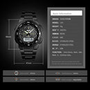 SKMEI Men Watch Fashion Quartz Sports Watches Stainless Steel Strap Men Watches Top Brand Luxury Business Waterproof Wrist Watch