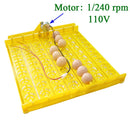 Nueva incubadora de 63 huevos, bandeja giratoria, equipo de incubación de aves de corral, pollos, patos y otras aves de corral, incubadora que gira automáticamente los huevos