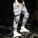 New Harajuku Cotton Multi-Pockets Style Fashion Cargo Pants Men Autumn Hip Hop Streetwear Casual Elastic Trousers Camo