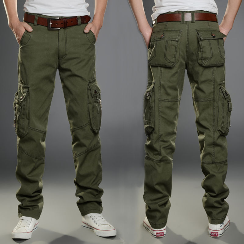 Cargo Pants Men Combat SWAT Army Military Pants Cotton Many Pockets Stretch Flexible Man Casual Trousers  Plus Size 28- 38 40