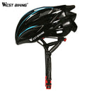 WEST BIKING Ultralight Integrally Molded Bicycle Helmet Mountain MTB Men Women Bike Helmet Bicycle Protection Cycling Equipment