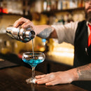 UPORS Stainless Steel Cocktail Set 550ml/750ml Cocktail Shaker Set with Muddler Jigger Bar Spoon Ice Tong Bartender Kit Bar Set