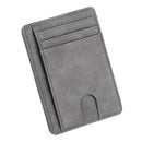 KUDIAN BEAR Rfid Minimalist Men Wallet Small PU Leather Credit Card Holder Clip Black Male Mini Slim Case Coin Purse BID251 PM49