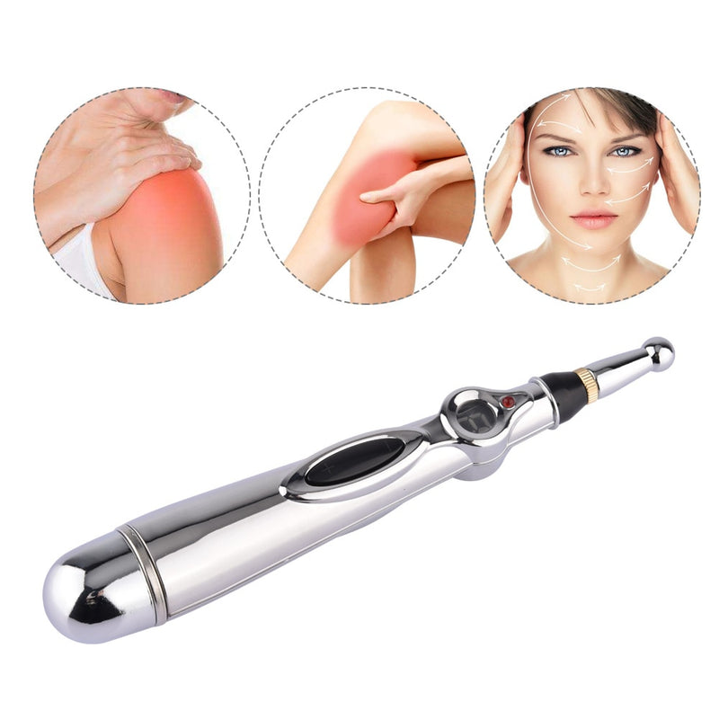 Energy Heal Massage Body Head Massage Electronic Acupuncture Pen Pain Relief Therapy Pen Safe Meridian adores Health Care