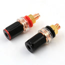 4PCS Terminal Binding Post 4MM Banana Plug Socket HI-END binding post amplifier speaker audio connector terminal