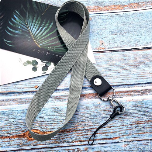 Mobile Phone Straps Metal Clip Hanging Neck Rope Lanyard para llaves for iPhone Camera USB Holder ID Pass Card Name Badge Holder