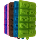 1 STÜCK Silikon Zahlen Schokoladenform Kekse Kalte 3D Digitale Form Fondant Kuchen Backen Gelee Süßigkeiten Gebäck DIY Dekorationswerkzeuge