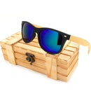 BOBO BIRD Square Vintage Sunglasses for Men Women Wood Sun Glasses 2022 Retro Polarized Eyewear lunette de soleil femme