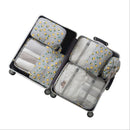 RUPUTIN 7 Teile / satz Reisegepäck Organizer Kleidung Aufbewahrungstasche Hochwertige wasserdichte Kosmetiktasche Reisezubehör