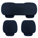 Car Seat Cover Front Rear Flocking Cloth Cushion Non Slide Auto Accessories Universa Seat Protector Mat Pad Keep Warm in Winter