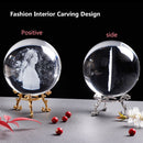 Personalized Crystal Photo Ball Customized Picture Sphere Globe Home Decor Accessories Baby Photo Christams Gift for Girlfriend