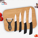 FINDKING Zirconia Ceramic Knife set 3&quot; 4&quot; 5&quot; 6&quot; inch+ Peeler+Covers Paring Fruit Utility Kithchen Knife 5pcs 2018 best knives