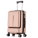 Letrend New Fashion 24 Inch Front Pocket Rolling Luggage Trolley Password Box 20&