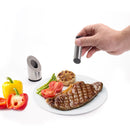 Juego de salero y pimentero para especias con agujeros, herramientas de cocina de acero inoxidable 304 de alta calidad de Leeseph