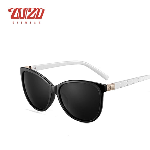 20/20 Brand Design Women Cat eye Sunglasses Female Retro Style Polarized Glasses Shades UV400 Oculos de sol Feminino PL337