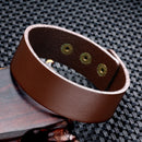 2022 Modeschmuck Vintage glatte glänzende Lederarmband Charme Schmuck Armbänder Armreifen Manschette Armband Männer Pulsera Hombre