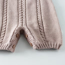 Baby Knitting Rompers Cute Overalls Newborn Girls Boys Clothes Baby Girl Boy Sleeveless Romper Jumpsuit Toddler Knit Romper