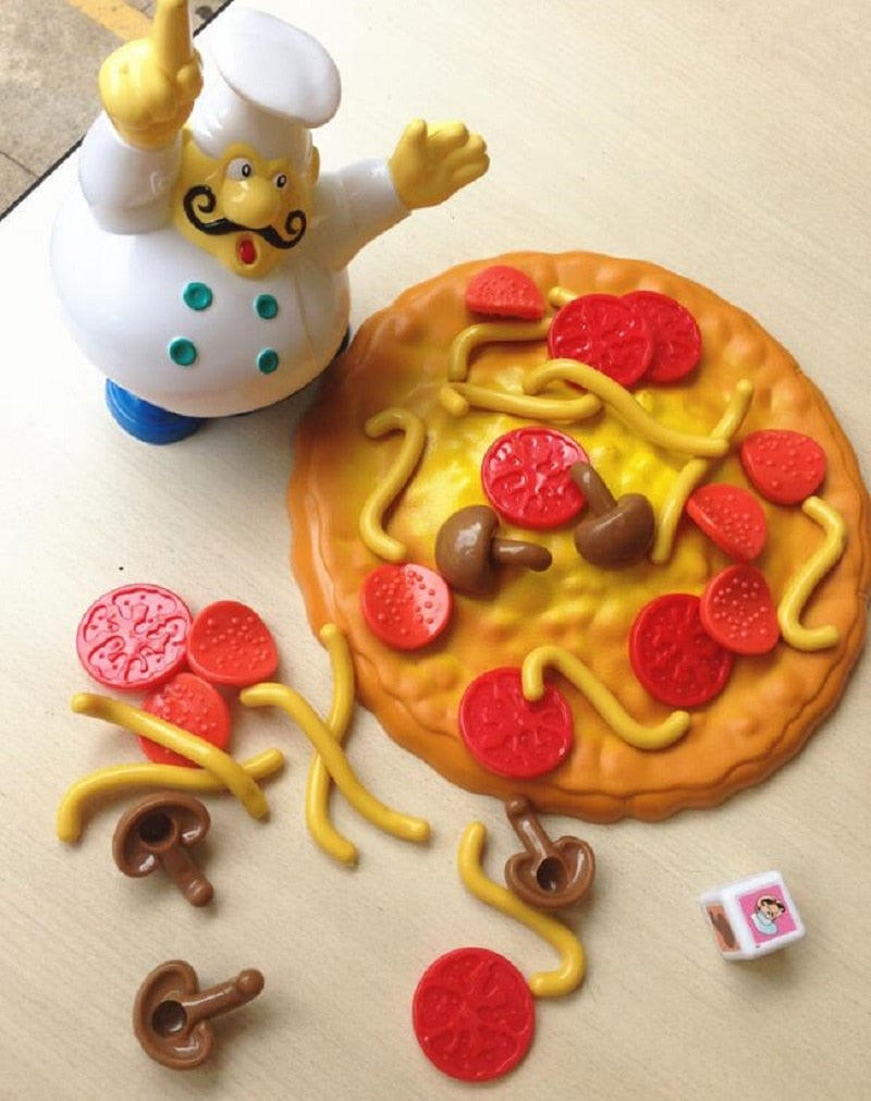 Fly AC Toy - Pizza-Balance-Spiel Lustiges Familien-Partyspiel für Kinder ab 3 Jahren