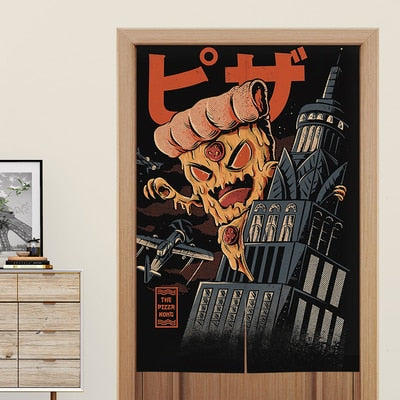 Japanese Style decorative door curtain fabric cloth home screens partition bathroom sushi kitchen restaurant curtains