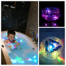 LUZ LED decorativa PARA NIÑOS DISCO LUZ DE BAÑO ESPECTÁCULO FIESTA DE COLORES EN LA TINA JUGUETE DIVERTIDO PARA LA HORA DEL BAÑO
