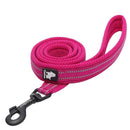 Truelove Soft Padded Mesh Dog Leash 3M Reflective Nylon Dog Leads Dog Pet Leash 11 Color 110cm Length Walking Training