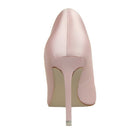 BIGTREE flor estilo mujer boda zapatos de novia Sexy punta estrecha mujeres bombas moda seda sólida tacones bajos zapatos de 10 cm