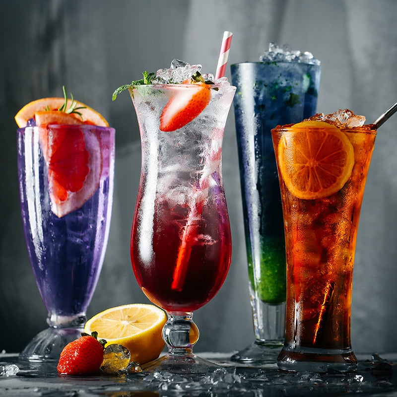 Kreatives Cocktail-Cocktail-Glas, Saftglas, Bargeschirr, Sommersand, Eisbecher, Trinkgefäße, Bier, Milchshake, Obst, Teeglas