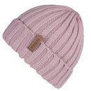 FURTALK Wintermütze für Damen, Beanie-Mütze mit Fleecefutter, Herren, Damen, gestrickte Wintermütze für Damen, Mädchen, Rot, Schwarz, Weiß, Rosa, Grau