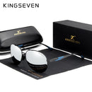 KINGSEVEN Brand Design Aluminum Men's Sunglasses Polarized High Definition Lens Driving Mirror Sun glasses Women Gafas De Sol