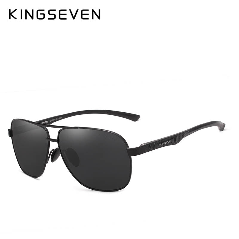 KINGSEVEN New Aluminum Brand New Polarized Sunglasses Men Fashion Sun Glasses Travel Driving Male Eyewear Oculos N7188