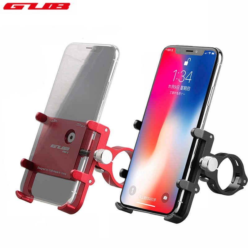 GUB New Free Rotation Bicycle Phone Holder Plus6/Pro2 Cycling Phone Support Handlebar Accessories for Smartphone Bracket