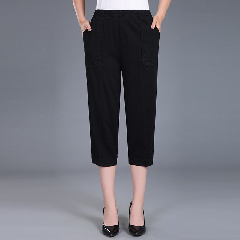 Women Capris Pants Female Women&