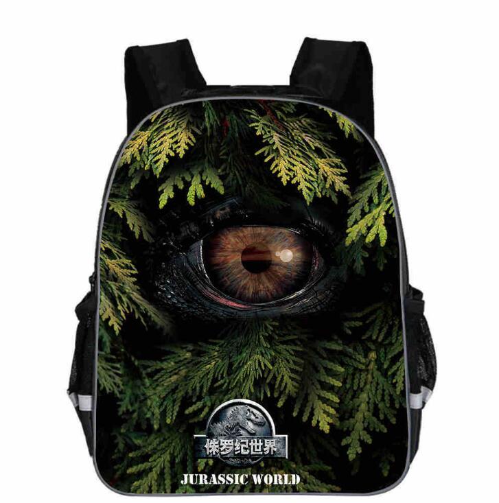 11-16inch Popular Animal Printing Dinosaur Backpack For Kids Jurassic World Fallen Kingdom Bags For Girls Boys Children School