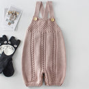 Baby Knitting Rompers Cute Overalls Newborn Girls Boys Clothes Baby Girl Boy Sleeveless Romper Jumpsuit Toddler Knit Romper