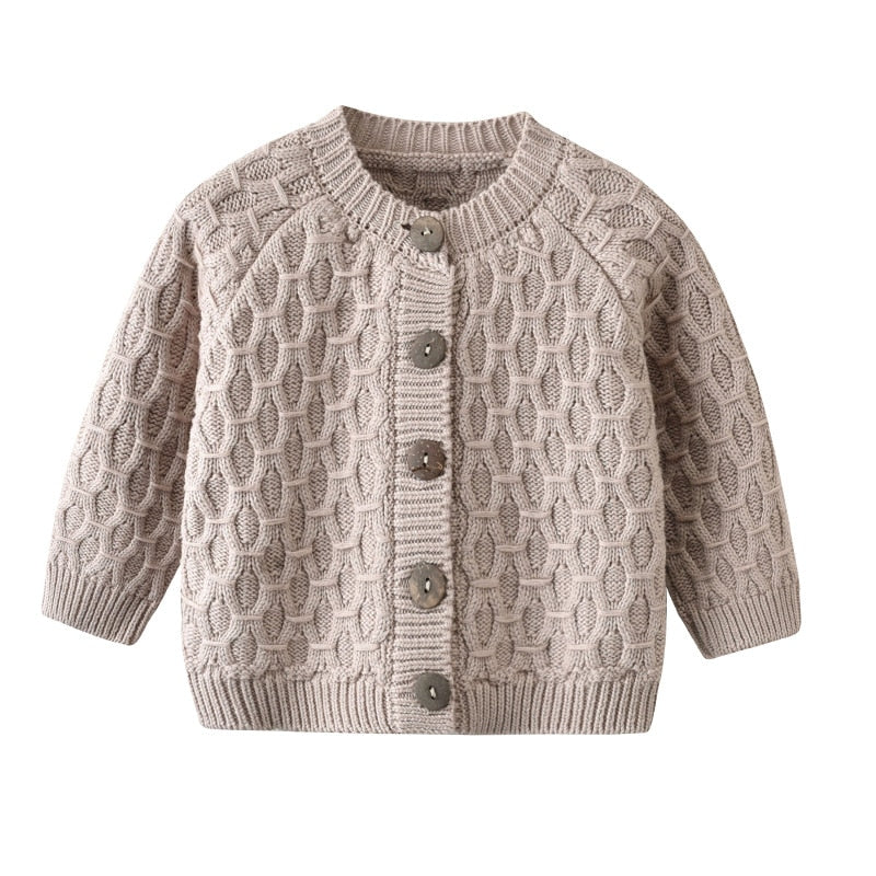 IYEAL, el más nuevo suéter de bebé tejido para niños y niñas, suéter sólido para niños pequeños, cárdigan de un solo pecho hecho a mano, ropa para niños recién nacidos
