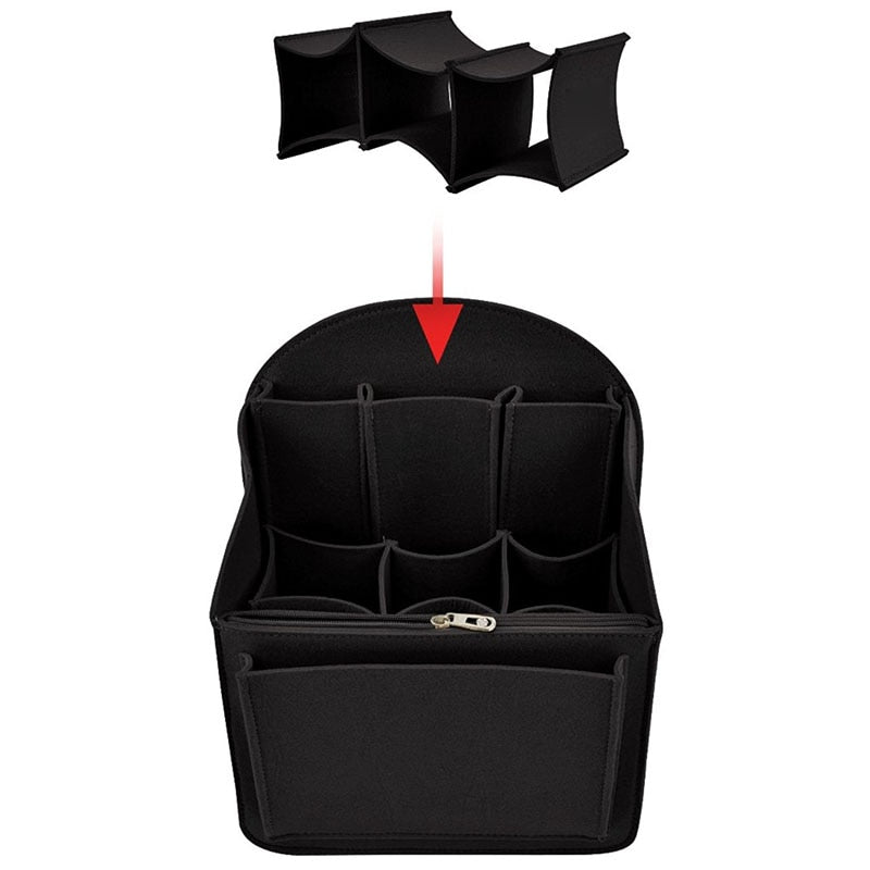 Felt Travel bag Insert Backpack Organizer, Purse Organizer For Men,Women Backpack For Mummy Shoulder Tote Bags Handbag Organizer