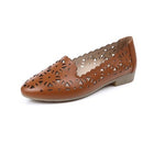 GKTINOO 2022, zapatos planos para mujer, zapatos planos de Ballet de cuero genuino para mujer, zapatos planos con punta en pico, mocasines calados para mujer, zapatos para mujer, sandalias