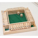 2/4 Players Number Drinking Games  Digital Puzzle Board GameShut The Box Game Set For Friends/Family