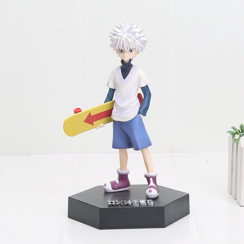 16cm-22cm Anime Hunter x Hunter Kulolo Lushilufelu Curarpikt Hyskoa Gon Freecss Killua Zoldyck Action Figure Model Toy