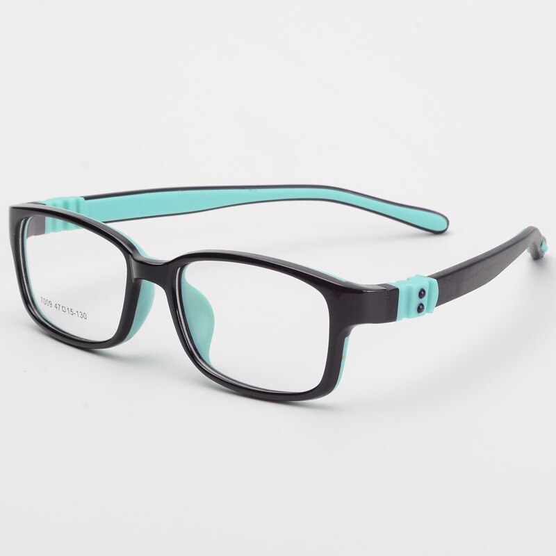 Montura de gafas ópticas para niños TR90, gafas de silicona para niños, gafas protectoras flexibles para niños, gafas de dioptrías de goma 7009