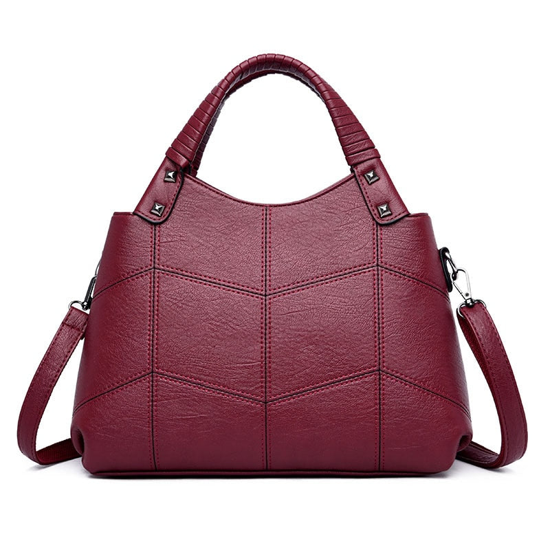 2022 Luxury Handbags Women Bags Designer Brand Sac A Main Female Leather Top-handle Shoulder Bag Bolsas Vintage Hand Bag Ladies