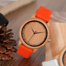 BOBO BIRD, relojes para mujer, relojes de lujo de madera de bambú para mujer, correas de silicona, relojes para mujer, marca de lujo, grandes regalos para niñas