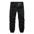 2022 Cotton Cargo Pants Men Ankle Banded Casual Slim Jogger Pants Men Pantalon Hombre