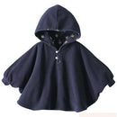 Winter Baby Boy Clothes infant coat Reversible Newborn Poncho Outerwear Hooded Gown Jacket Bebe Cloak Coats Outfits