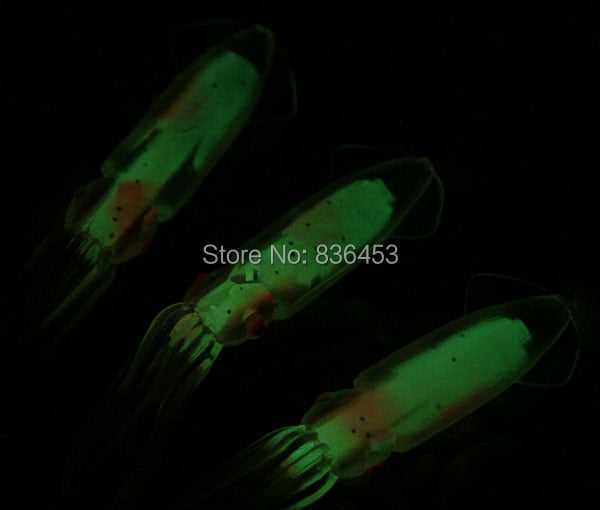 10PCS/LOT Fishing Squid Lures Soft Trulinoya Fishing Jigging Lure Spinnerbait Sea Fishing Squid Jigs Artificial Bait Soft Lure