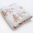 Muslinlife Cotton Bamboo Baby Receiving Blanket Soft Newborn Baby Blanket Bath Towel Infant Muslin Swaddle Wrap Baby Accessories