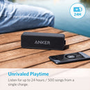 Anker Soundcore 2 Altavoz Bluetooth inalámbrico portátil Mejor bajo 24 horas Tiempo de reproducción 66 pies Rango de Bluetooth IPX7 Resistencia al agua
